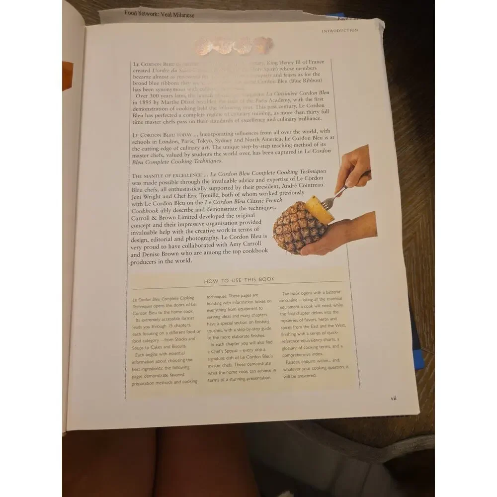 Le Cordon Bleu Complete Cooking Techniques: The Indispensable Reference Demonstr